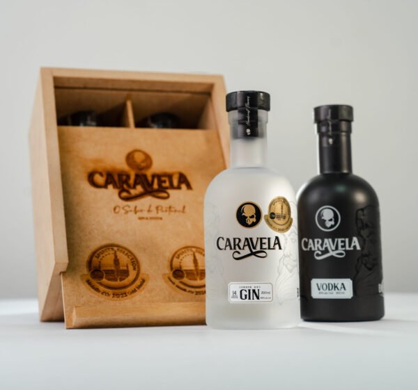 Kit Gin & Vodka Caravela 200ml